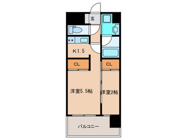 ロイヤルシティ自由ヶ丘の物件間取画像